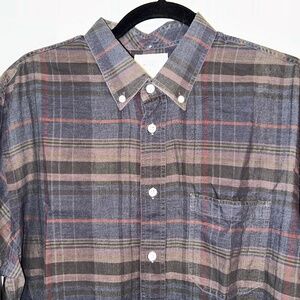 Billy Reid - plaid print shirt for the fall